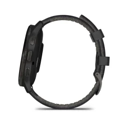 GARMIN Montre Connectée Venu 3 cadran noir bracelet cuir noir Online
