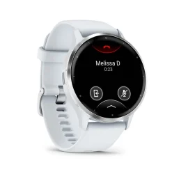 GARMIN Montre Connectée Venu 3 cadran blanc bracelet silicone blanc Outlet