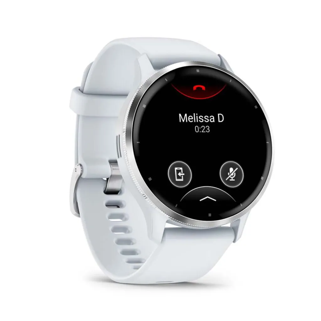 GARMIN Montre Connectée Venu 3 cadran blanc bracelet silicone blanc Outlet