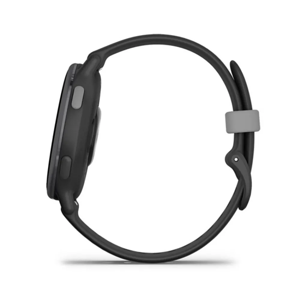 GARMIN Montre Connectée vivoactive 5 cadran noir fond personnalisable bracelet silicone noir Best