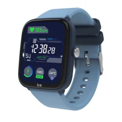ICE WATCH Montre Connectée Smart Junior 3.0 cadran bleu bracelet plastique bleu Outlet