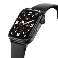 ICE WATCH Montre Connectée Smart 3.0 cadran noir bracelet plastique noir Hot