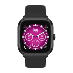 ICE WATCH Montre Connectée Smart 2.0 cadran noir bracelet silicone noir Clearance