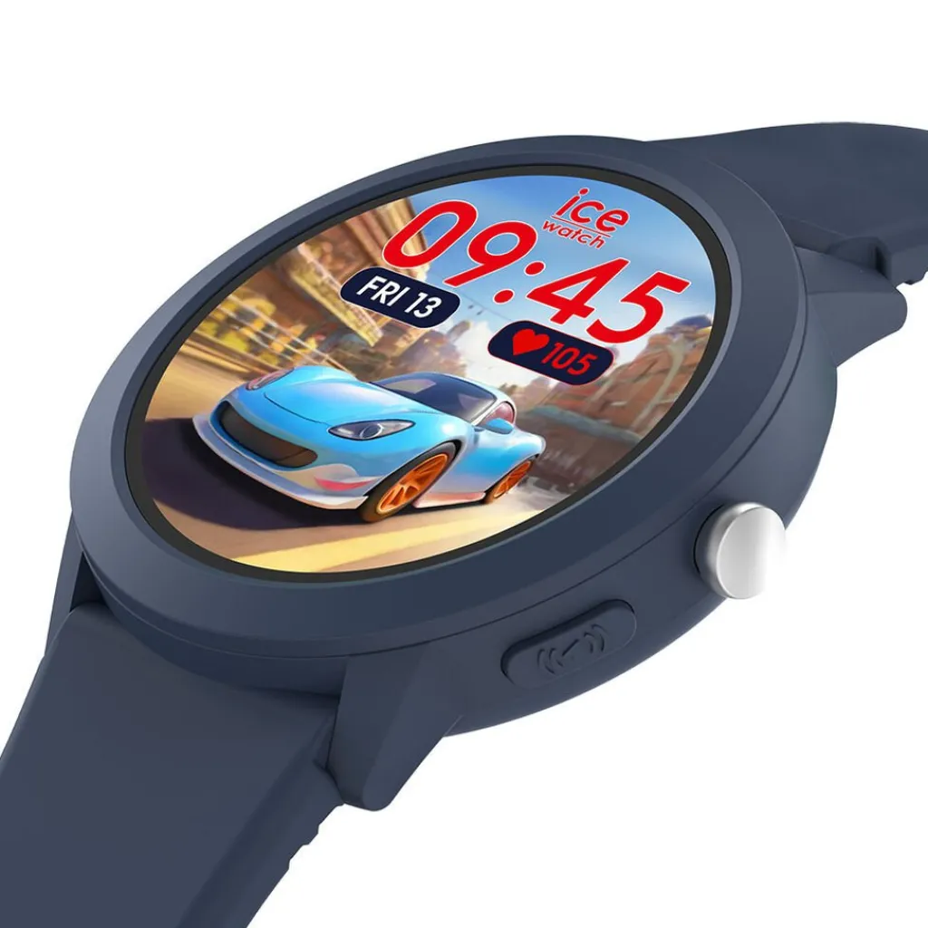 ICE WATCH Montre Connectée Ice Smart Junior 3.0 Ronde Find My Hot
