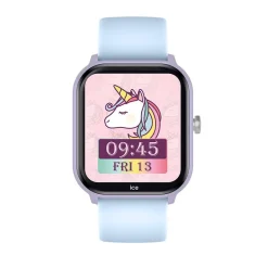 ICE WATCH Montre Connectée Smart Junior 3.0 cadran violet bracelet plastique bleu sky Sale