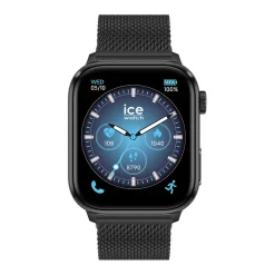ICE WATCH Montre Connectée Smart 3.0 cadran noir bracelet métal noir Outlet