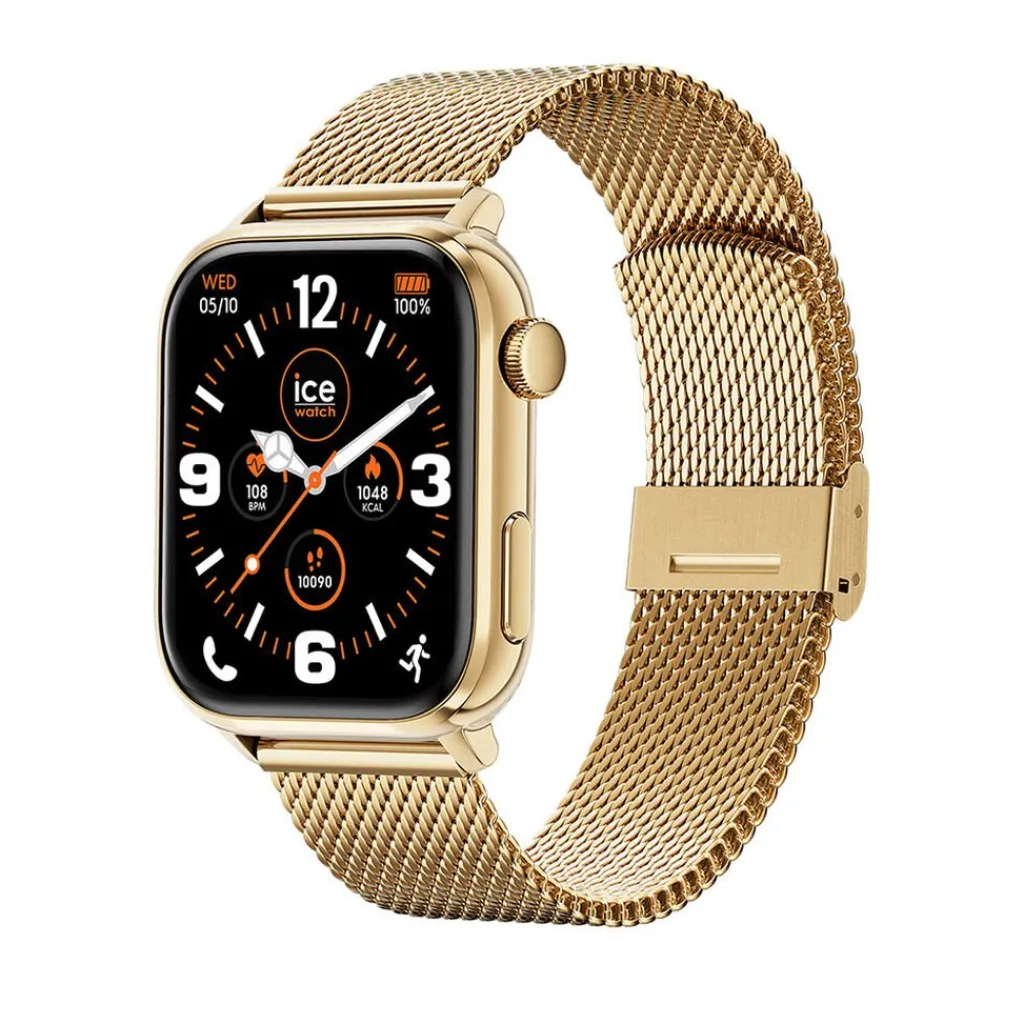 ICE WATCH Montre Connectée Smart 3.0 cadran doré bracelet métal doré Outlet