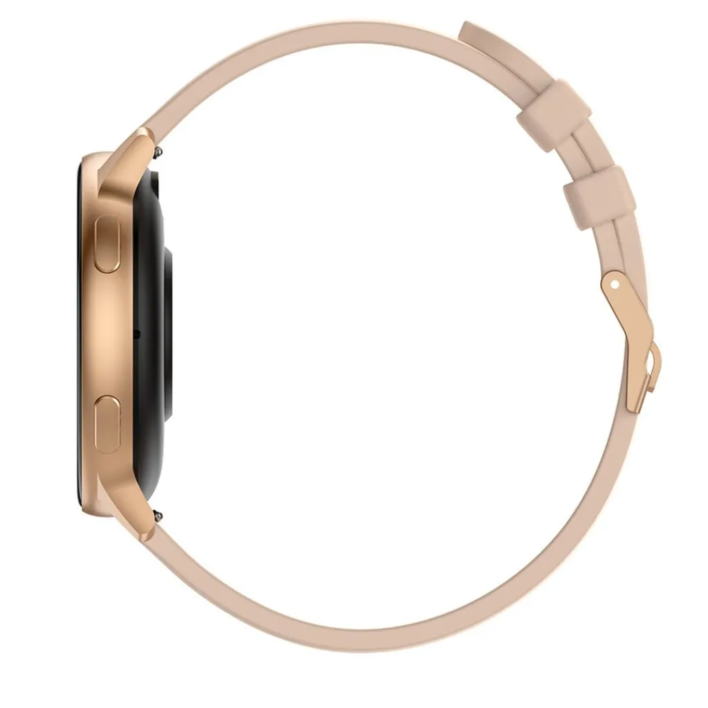 TEKDAY Montre Connectée cadran rose bracelet silicone rose Discount