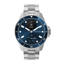 WITHINGS Montre Connectée Scanwatch Nova cadran argenté bracelet acier argenté Online