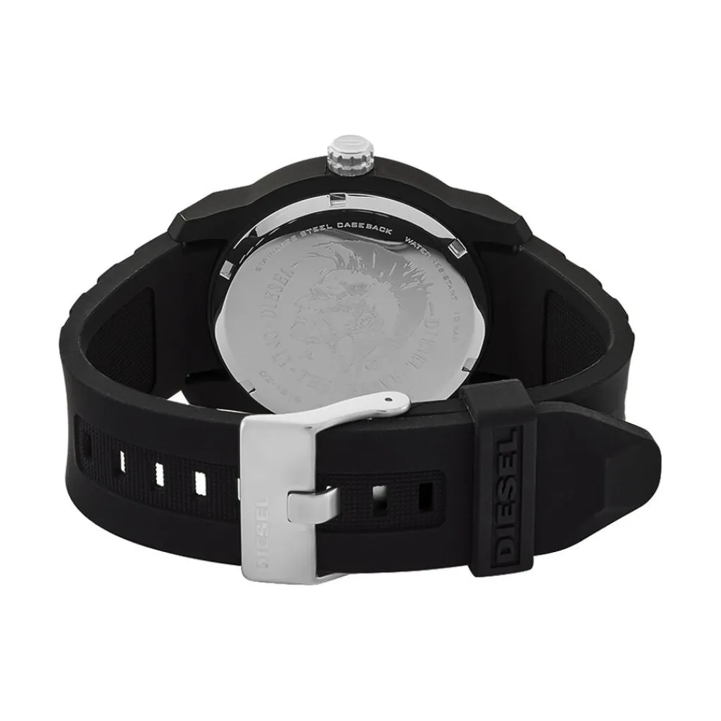 DIESEL Montre Armbar Rig Noir Discount
