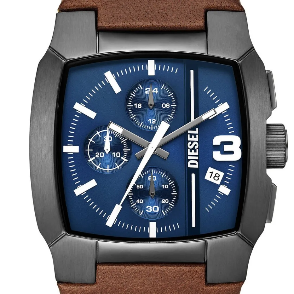 DIESEL Montre Cliffhanger Bleu Outlet