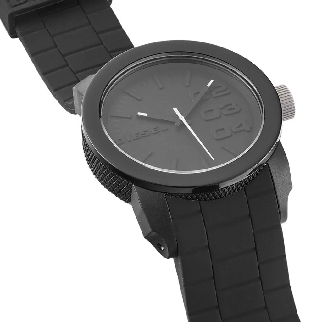 DIESEL Montre Franchise Noir Outlet