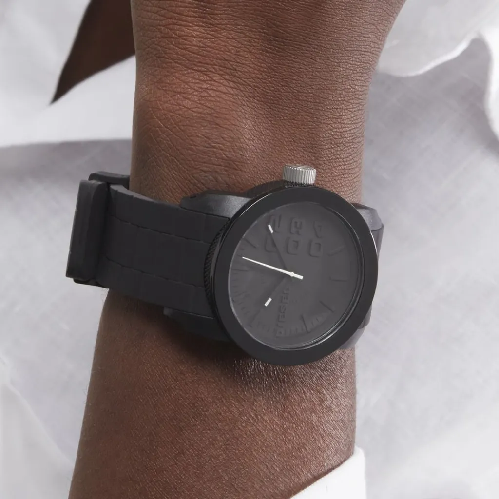 DIESEL Montre Franchise Noir Outlet