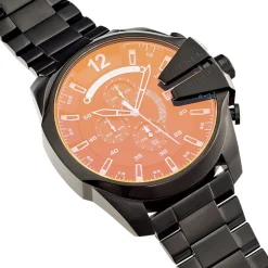 DIESEL Montre Mega Chief Noir