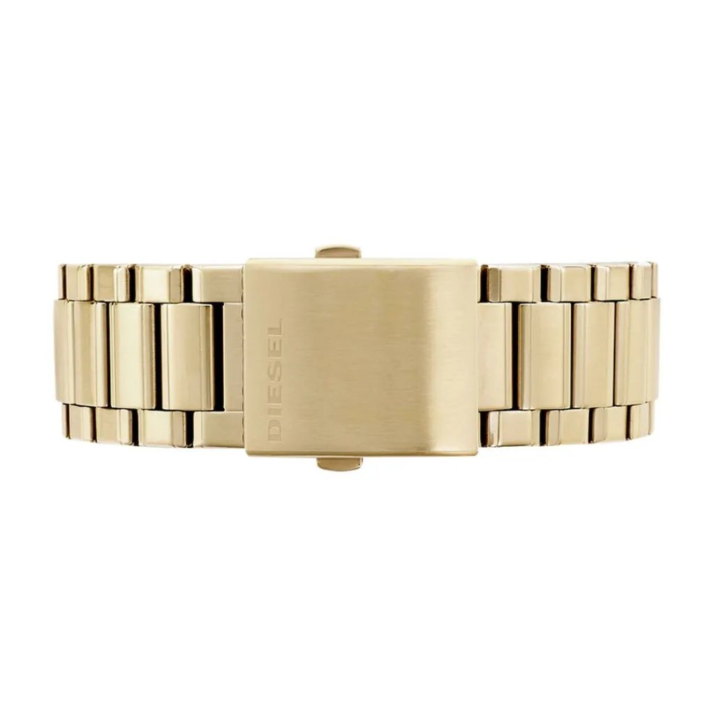 DIESEL Montre Nsbb Champagne cadran doré fond doré bracelet acier doré Sale