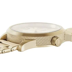 DIESEL Montre Nsbb Champagne cadran doré fond doré bracelet acier doré Sale