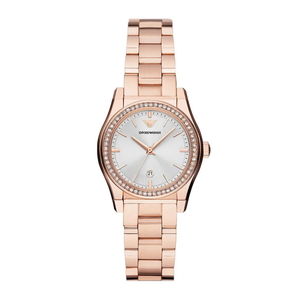 EMPORIO ARMANI Montre Argenté Discount