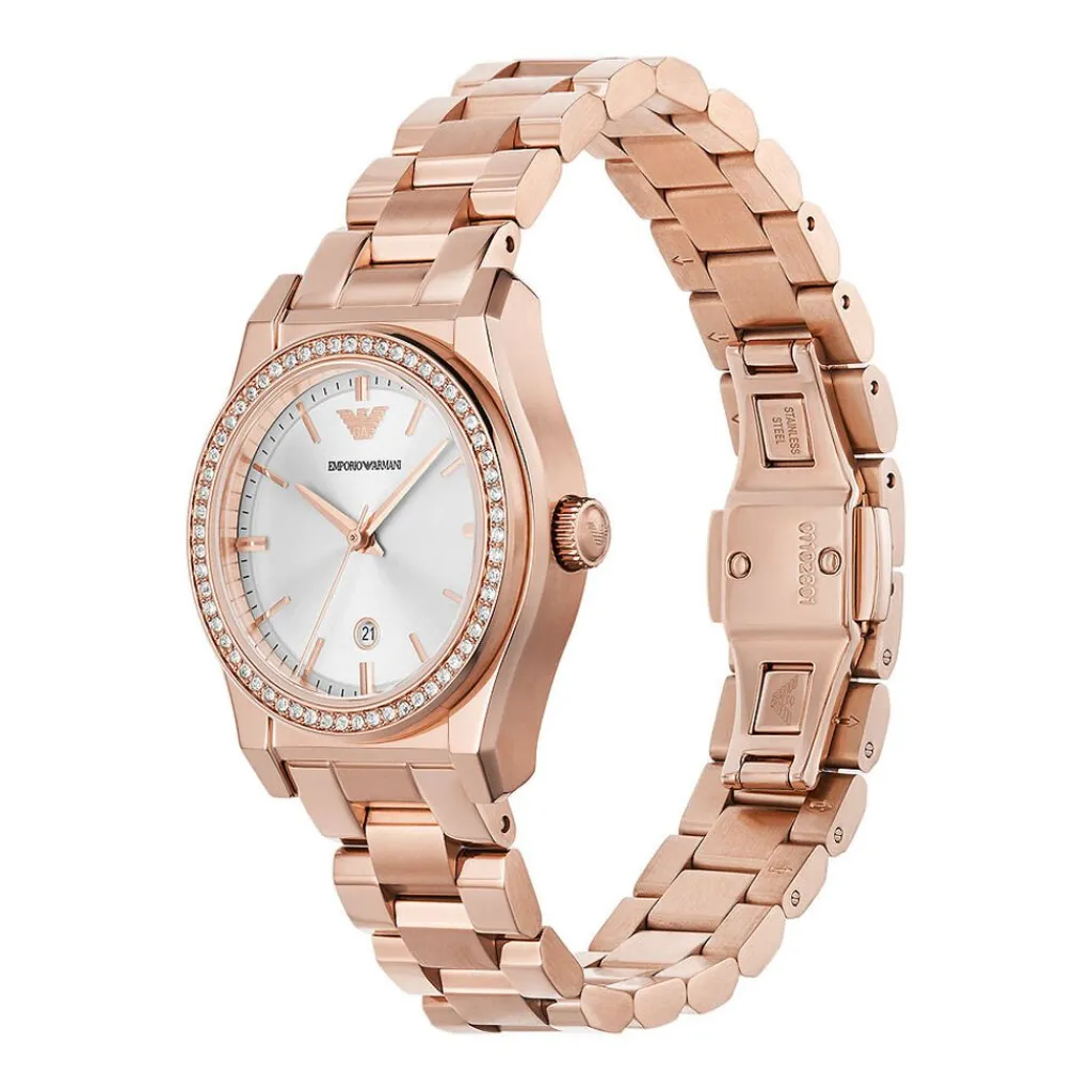 EMPORIO ARMANI Montre Argenté Discount