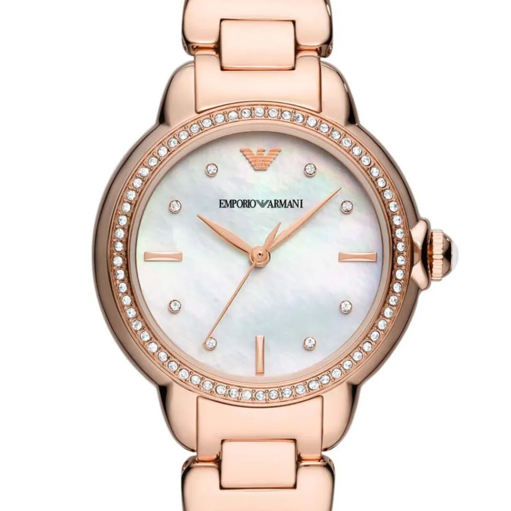 EMPORIO ARMANI Montre Blanc Discount