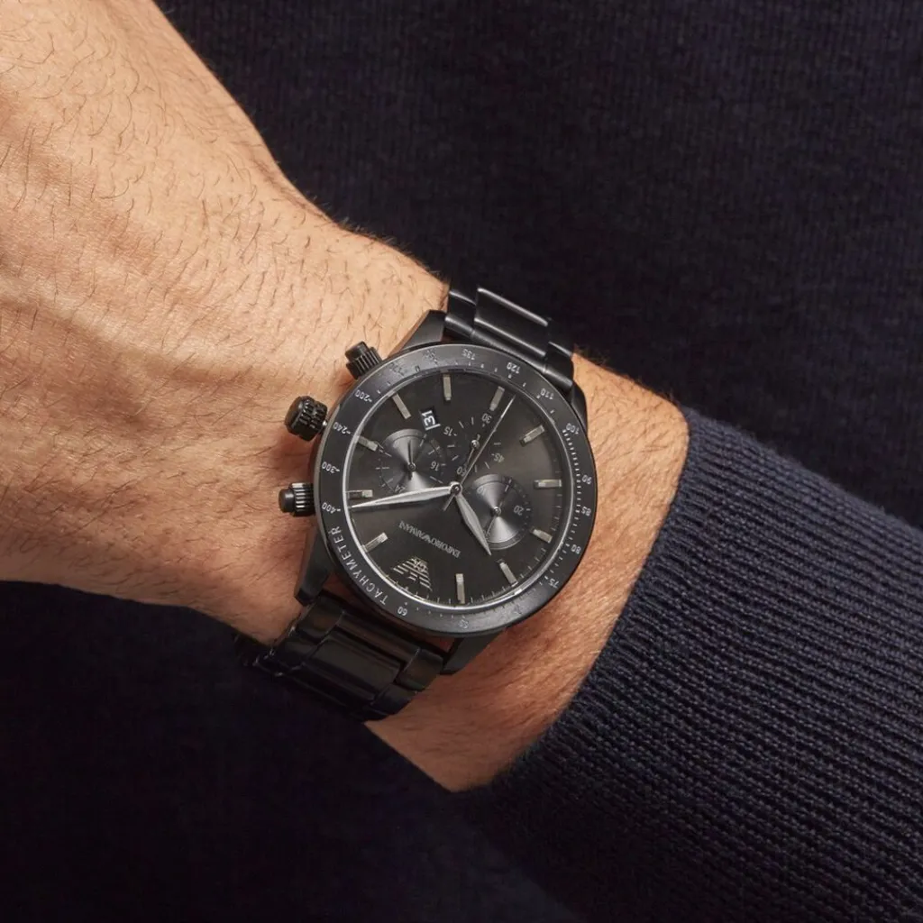 EMPORIO ARMANI Montre Noir