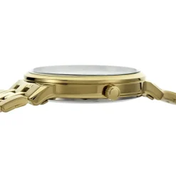 FESTINA Montre Classics Blanc cadran doré fond blanc bracelet acier doré Discount