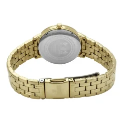 FESTINA Montre Classics Blanc cadran doré fond blanc bracelet acier doré Discount