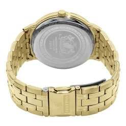 FESTINA Montre Classics Blanc cadran doré fond blanc bracelet acier doré
