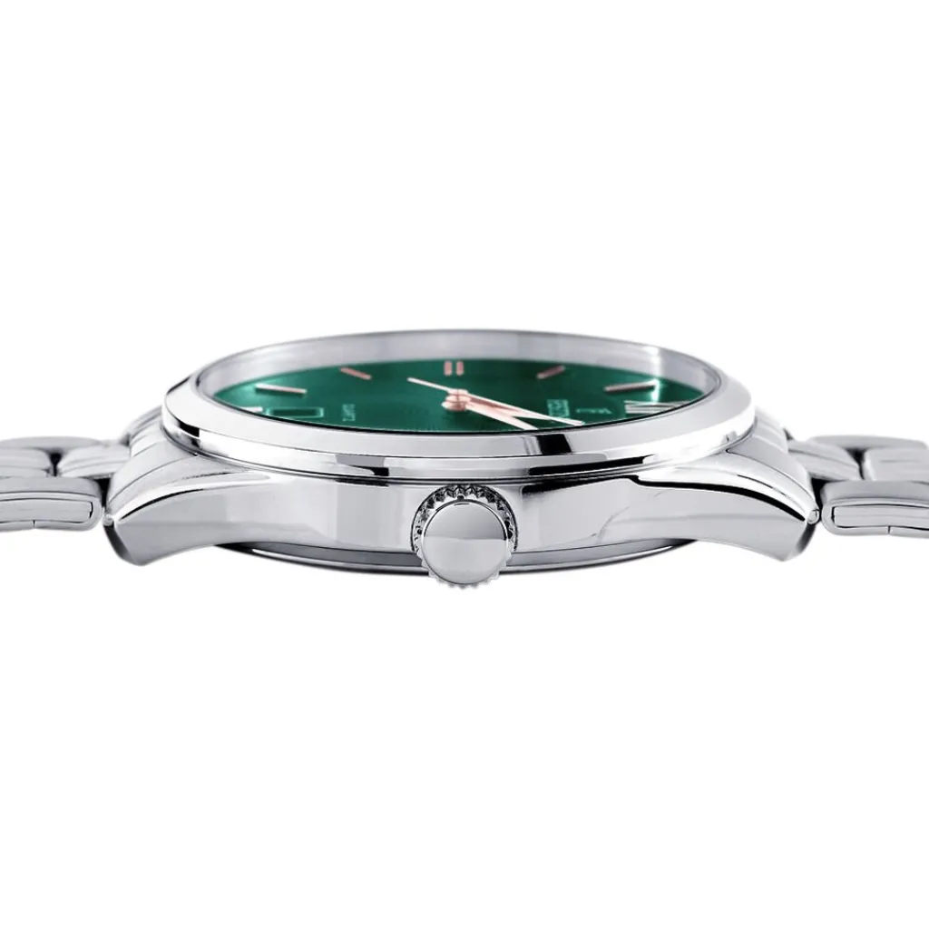 FESTINA Montre Classics Vert cadran argenté fond vert bracelet acier argenté Online