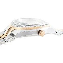 FESTINA Montre Mademoiselle Blanc cadran bicolore fond blanc bracelet acier argenté Sale