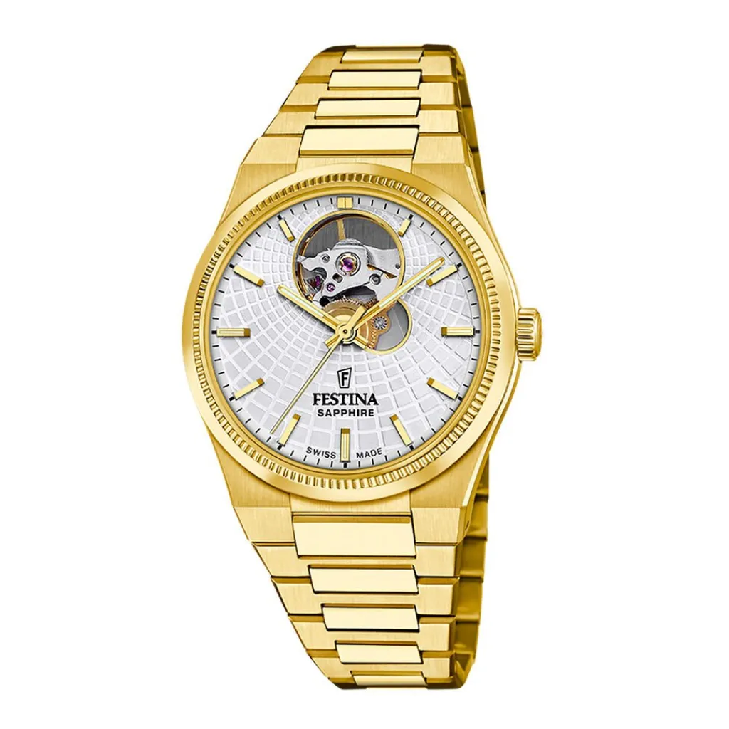 FESTINA SWISS MADE Montre Automatic 35 Argenté Sale