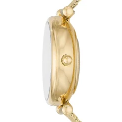 FOSSIL Montre Carlie Mini Me Doré cadran doré fond doré bracelet acier doré Clearance