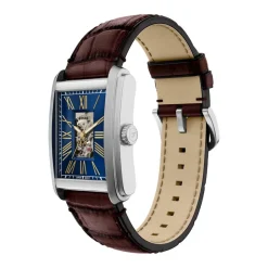 FOSSIL Montre Carraway Automatic Bleu Discount