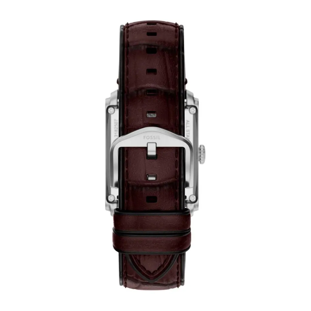 FOSSIL Montre Carraway Automatic Bleu Discount