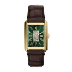 FOSSIL Montre Carraway Automatic Vert Sale