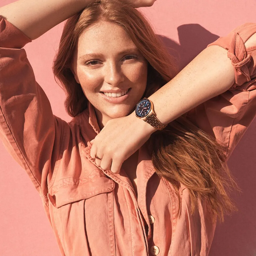 FOSSIL Montre Fb 01- Bleu Best