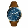 FOSSIL Montre Grant Sport Bleu Hot