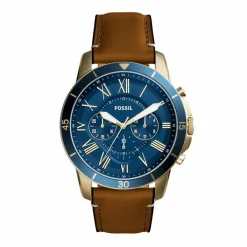 FOSSIL Montre Grant Sport Bleu Hot