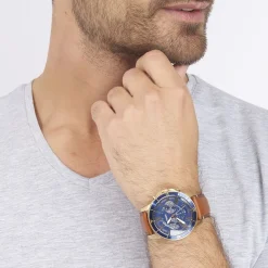 FOSSIL Montre Grant Sport Bleu Hot