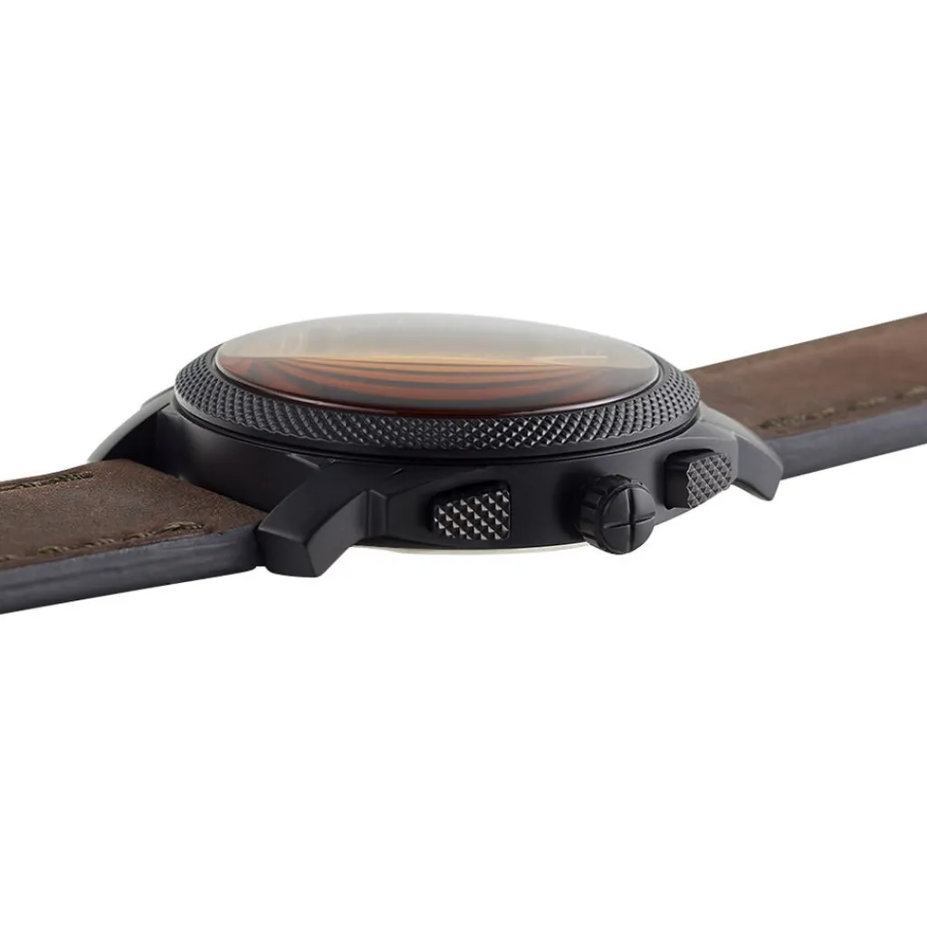 FOSSIL Montre Machine Marron Outlet