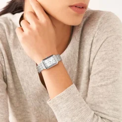 FOSSIL Montre Raquel Argenté cadran argenté fond argenté bracelet acier argenté Online