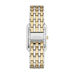 FOSSIL Montre Raquel Blanc cadran bicolore fond blanc bracelet acier bicolore Online