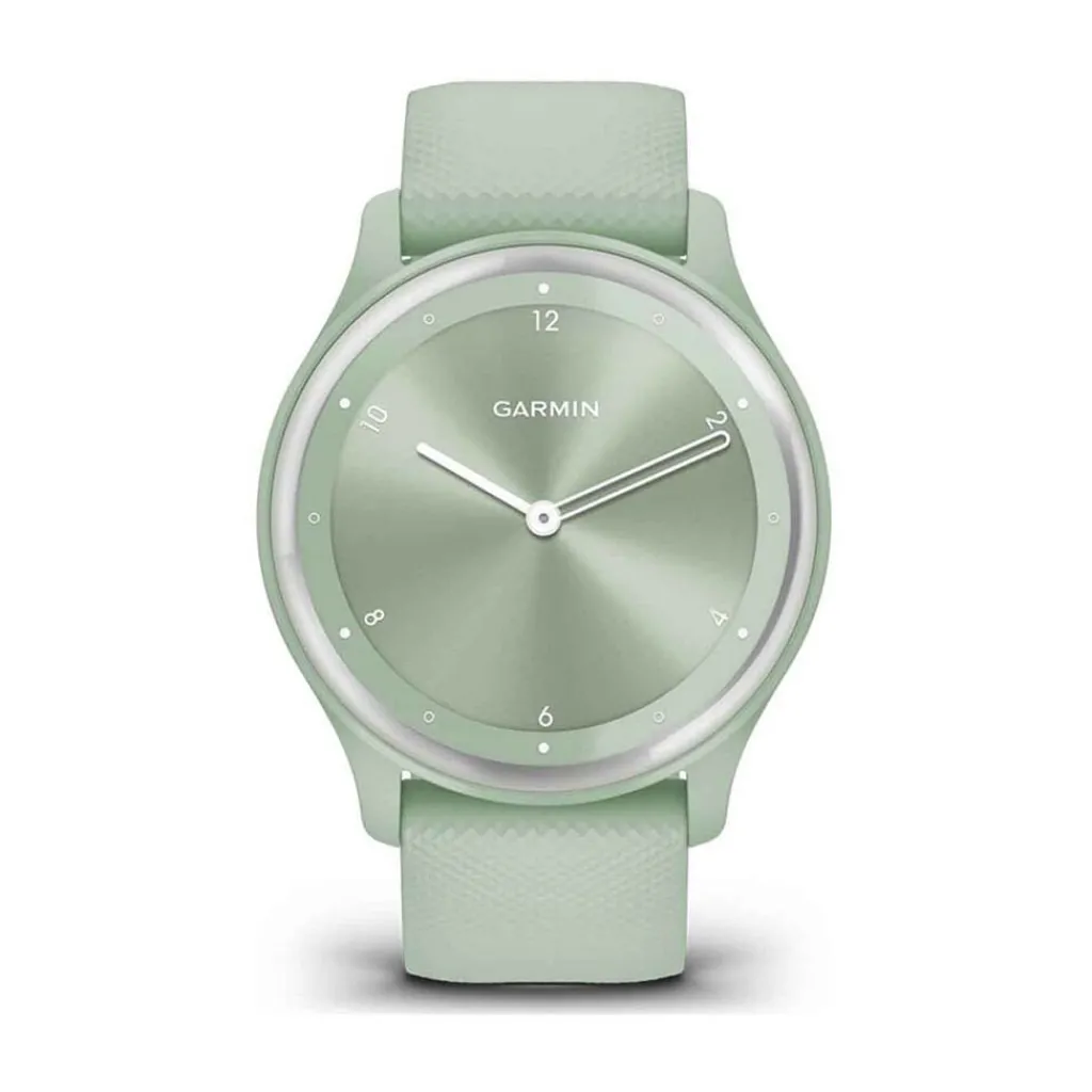 GARMIN Montre Vivomove Sport Vert cadran vert fond vert bracelet silicone vert Online