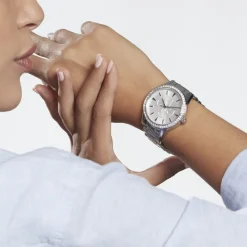 GUESS Montre Anna Argent cadran argenté fond argenté bracelet acier argenté Online