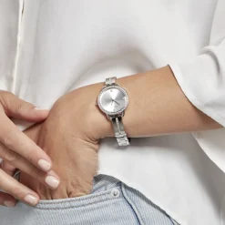 GUESS Montre Bellini Argent cadran argenté fond argenté bracelet acier argenté Clearance