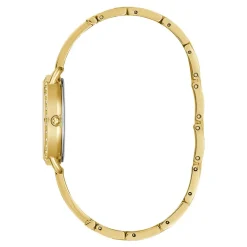 GUESS Montre Bellini Champagne cadran doré fond doré bracelet acier doré Outlet