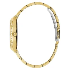 GUESS Montre Cosmo Champagne cadran doré fond doré bracelet acier doré