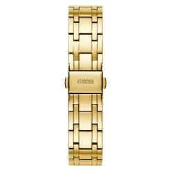 GUESS Montre Cosmo Champagne cadran doré fond doré bracelet acier doré