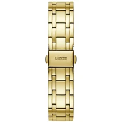 GUESS Montre Cosmo Vert cadran doré fond vert bracelet acier doré