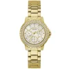 GUESS Montre Crown Jewel Blanc Outlet