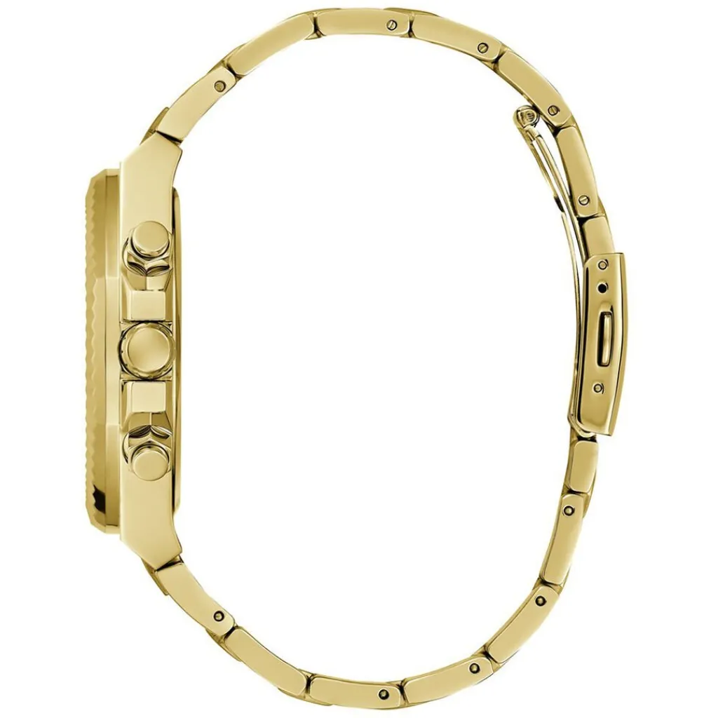GUESS Montre Equity Vert cadran doré fond vert bracelet acier doré Online